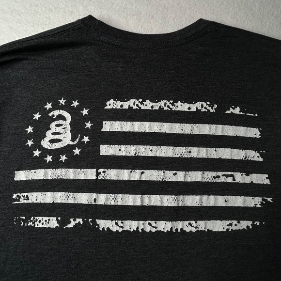 Don't Tread On Me brand 2A Shooting Mens Medium Long Sleeve Shirt - Picture 9 of 9